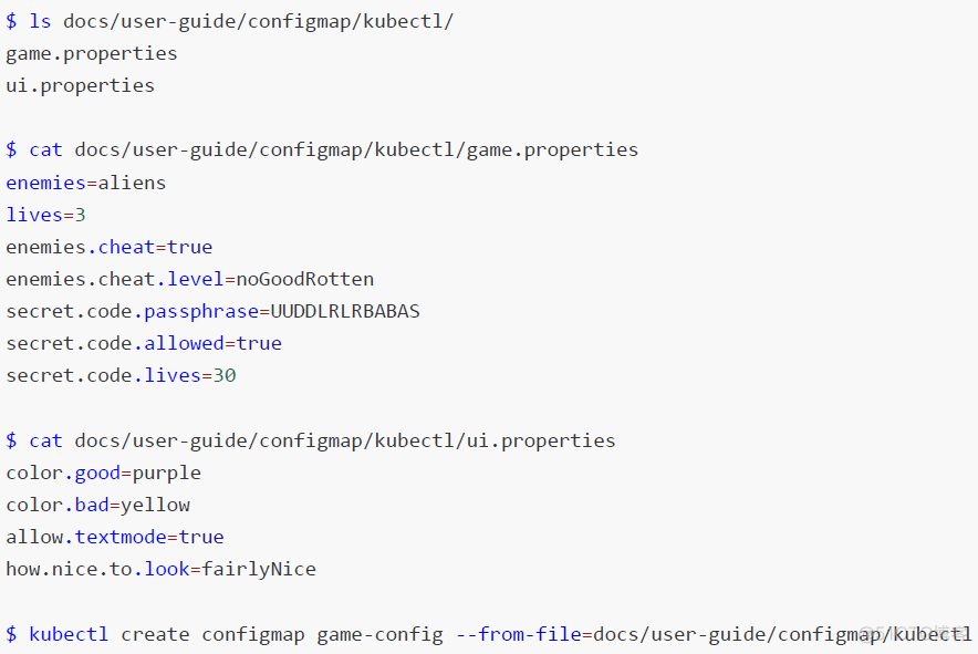 k8s configmap 配置mysql k8s configmap volume_配置文件_02