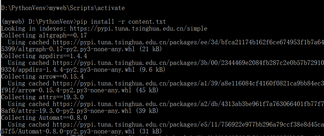 使用virtualenv创建多个Python环境 create virtualenv_虚拟环境_08