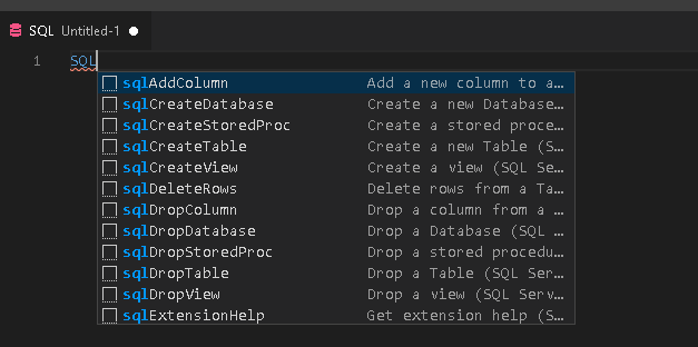 vscode 插件sql server vs code sql server_数据库_19