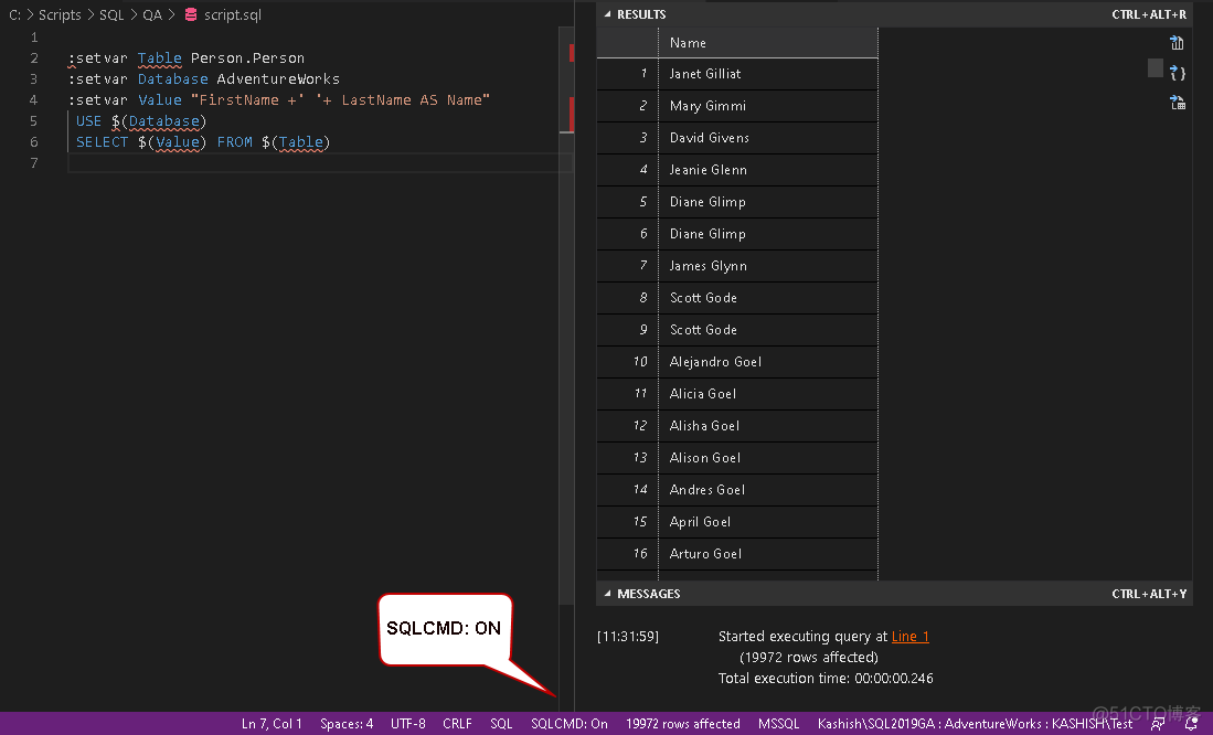 vscode 插件sql server vs code sql server_数据库_26