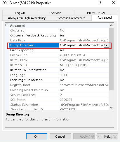 sql server 故障转移群集 sql故障转储文件_java