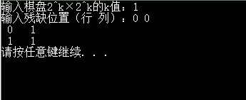 棋盘覆盖python 棋盘覆盖问题c语言_棋盘覆盖问题_02