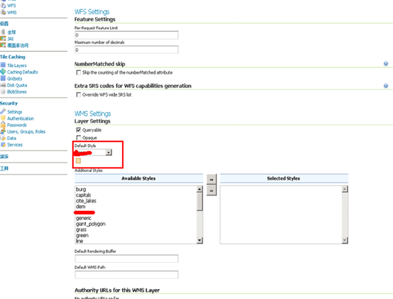 geoserver 支持mysql数据库 geoserver配置_工作区_24