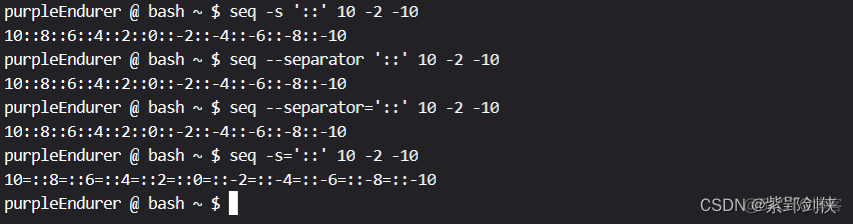 Linux shell编程学习笔记35：seq_linux_13