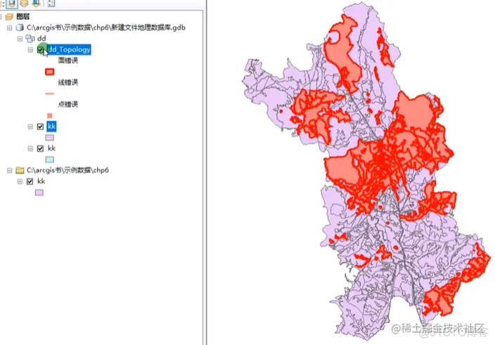 ArcGIS无法绘制一个或多个图层_数据_08