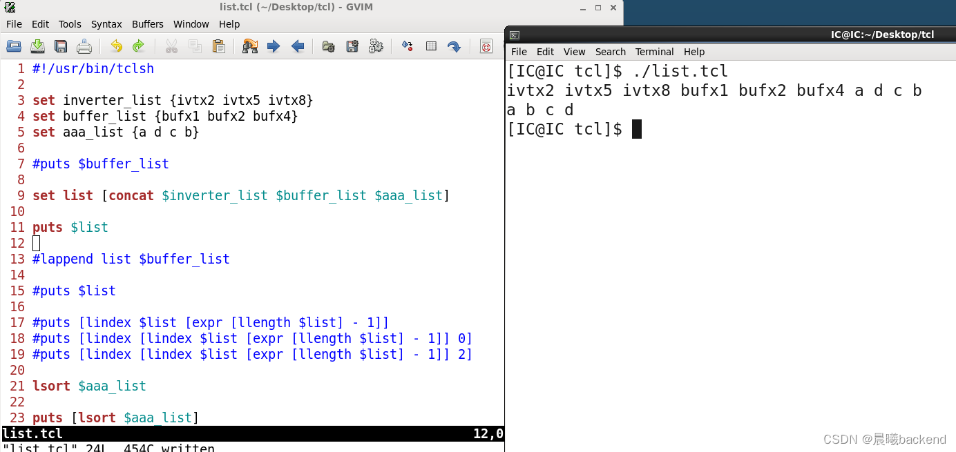 TCL脚本与Python多线程 tcl脚本语言基础_synopsys tcl_24