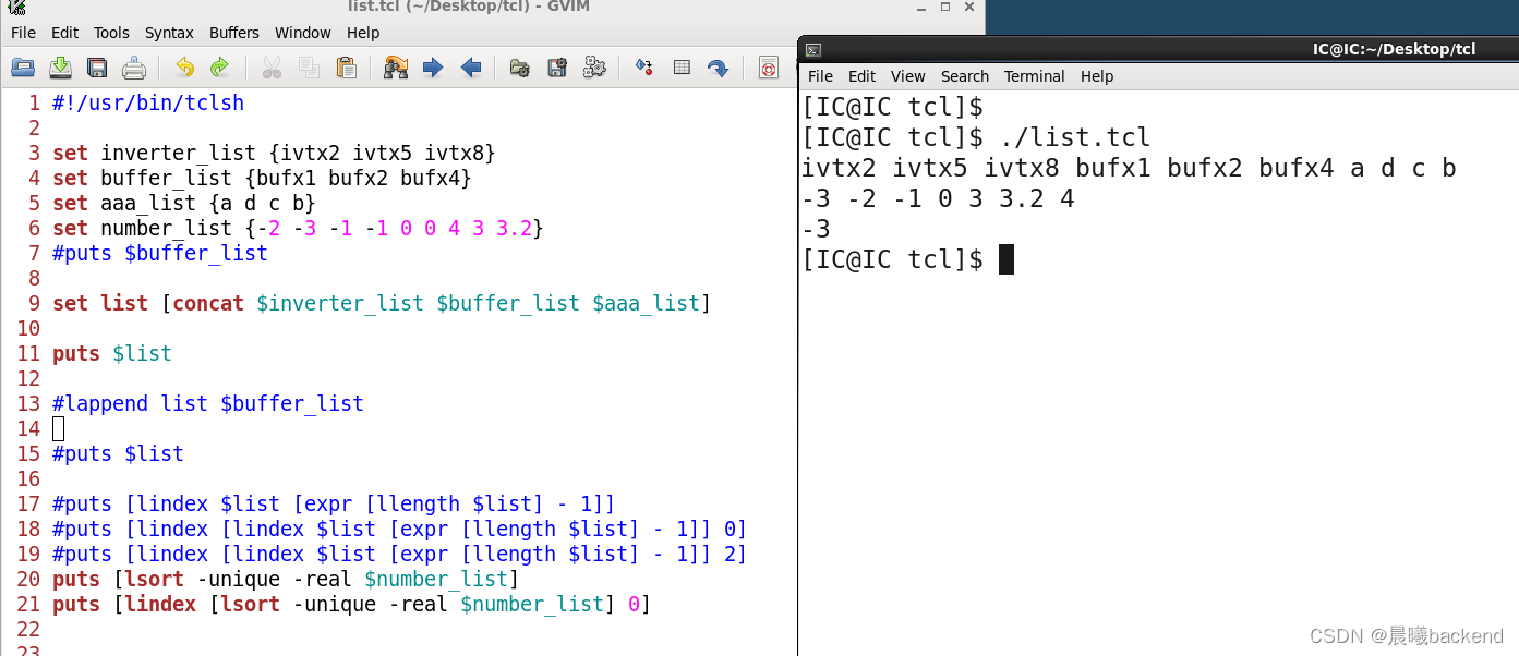 TCL脚本与Python多线程 tcl脚本语言基础_synopsys tcl_27