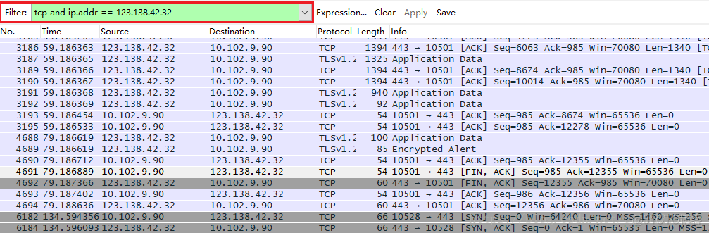 wireshark抓包后用python进行解析 wireshark抓包后怎么分析_TCP/IP_02