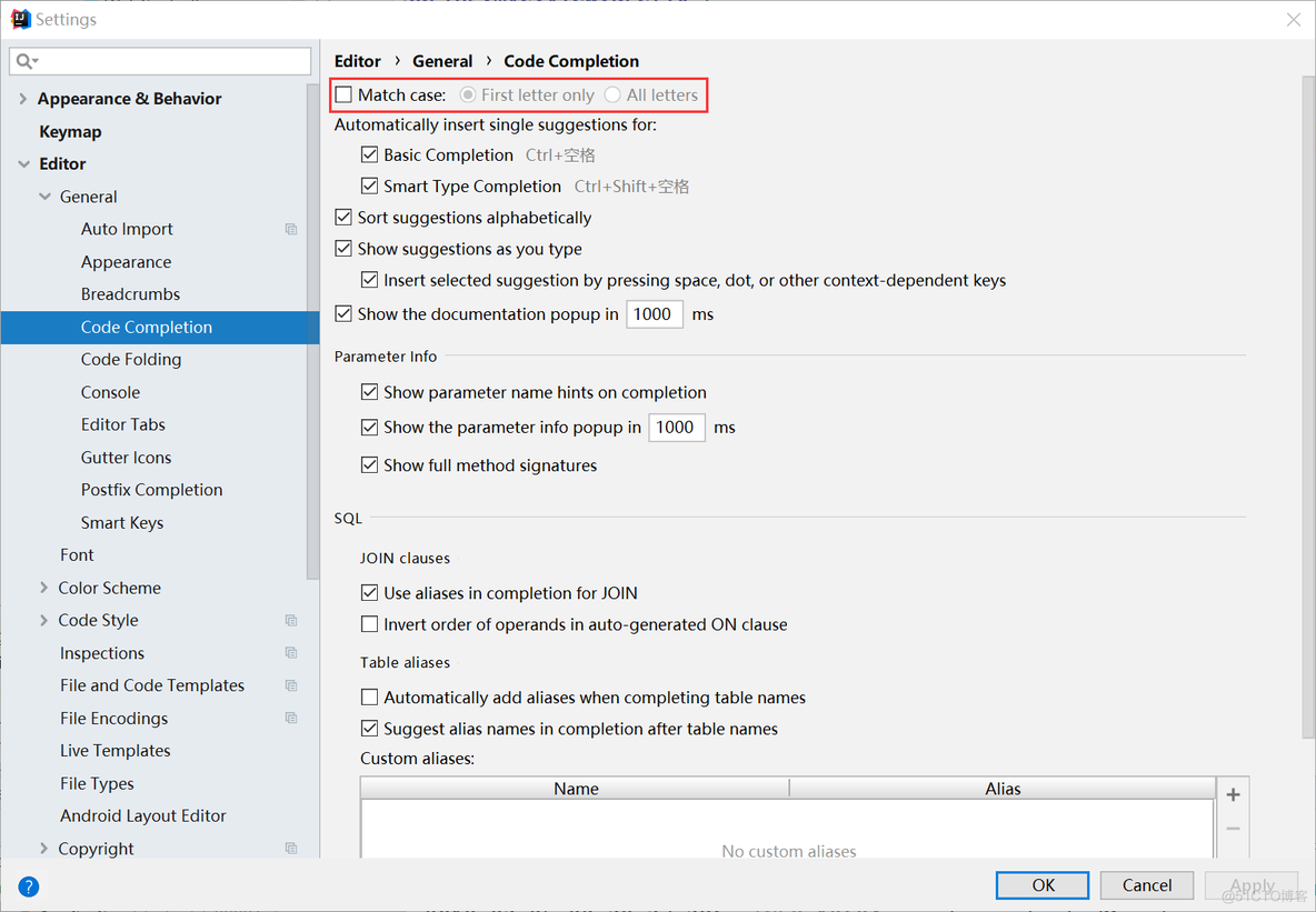 idea的environment variables设置redis密码 intellij idea设置_自动提示_19