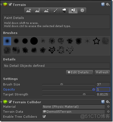 unity android 地形无效 unity地形编辑工具_参数设置_12