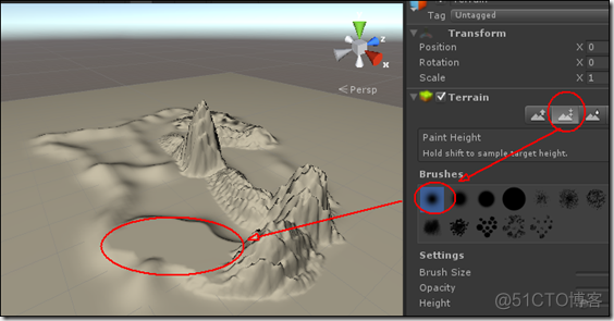 unity android 地形无效 unity地形编辑工具_取值范围_25