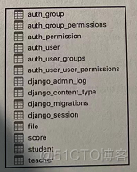 python教务处管理系统 django教务管理系统_表单_04