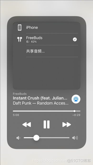 ios 开发 MPMusicPlayerController 控制音量 apple music 控制中心_iOS_09