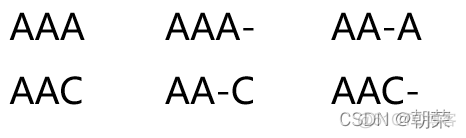 biojava比对序列 序列比对的关键问题_GAP_07