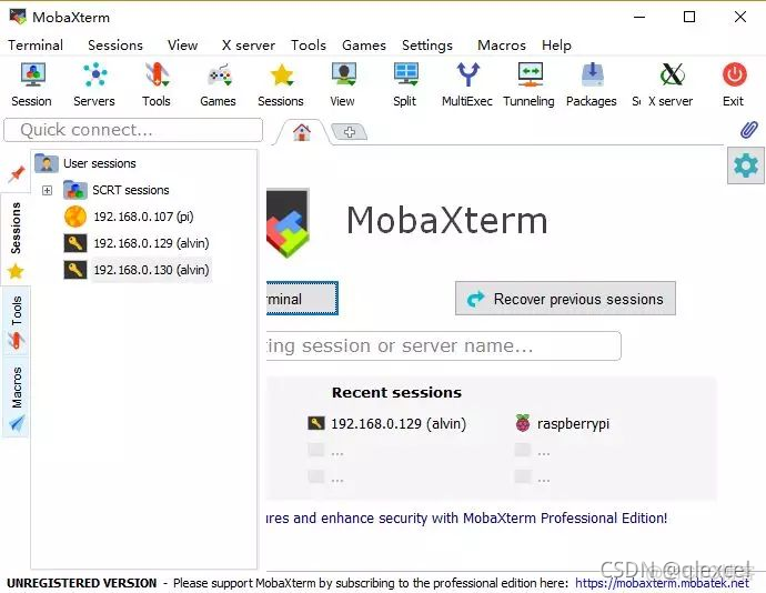 mobaxterm如何写python脚本 mobaxterm怎么跑脚本_linux_05