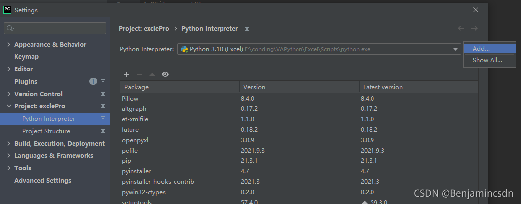 python environment variable如何设置 pycharm environment variables_PyCharm虚拟环境设置_04