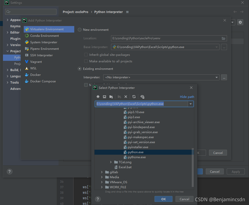 python environment variable如何设置 pycharm environment variables_Python虚拟环境_05