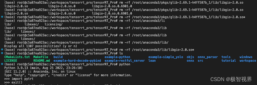 记录 | python报错：ImportError: /root/anaconda3/bin/../lib/libgio-2.0.so.0: undefined symbol: g_unix_get__libgio_02