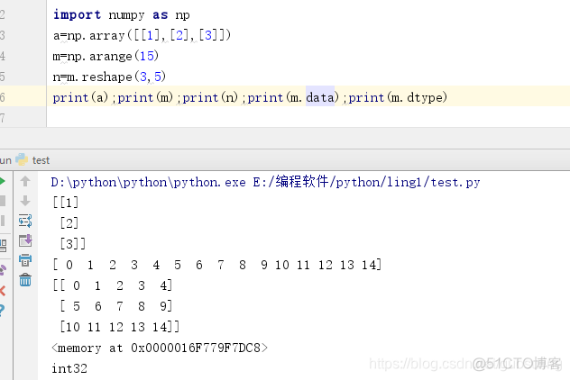 python numpy创建一个33的身份矩阵 python如何创建一个矩阵_函数返回_08