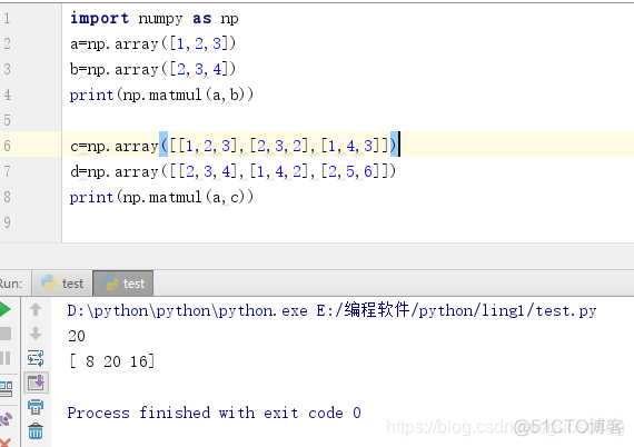 python numpy创建一个33的身份矩阵 python如何创建一个矩阵_函数返回_18