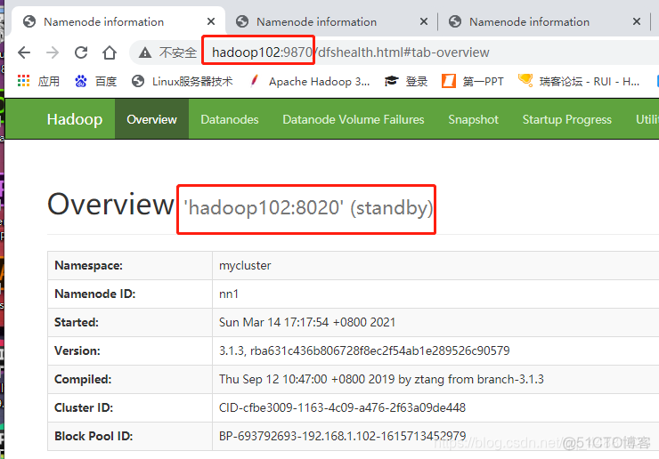 启动Hadoop高可用集群 部署hdfs高可用集群_hdfs_03