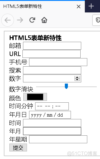 html5 用户注册表单综合案例 html注册表单代码_html5 用户注册表单综合案例_03