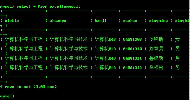 sqoop导文本文件至mysql 文本文件导入mysql_Excel_05