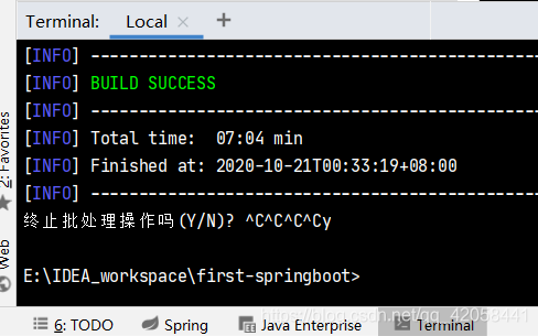 spring boot在线新建 新建一个springboot_mysql_16