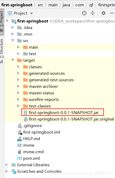 spring boot在线新建 新建一个springboot_maven_19