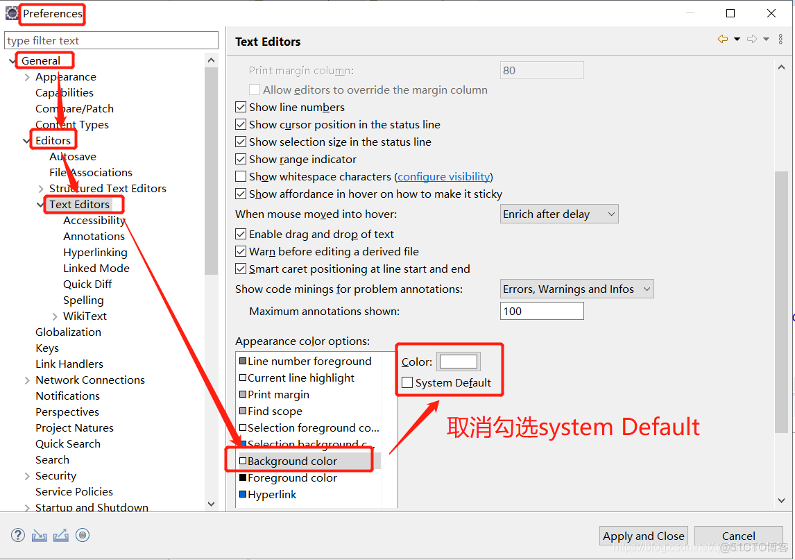 java Color合适的背景色 javaeclipse背景色_字符串_02