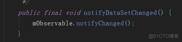 android adapter notifyDataSetChanged有时无效 notifydatasetchanged()_数据集