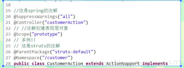 Java 对象添加注解 java方法上加注解_struts_17