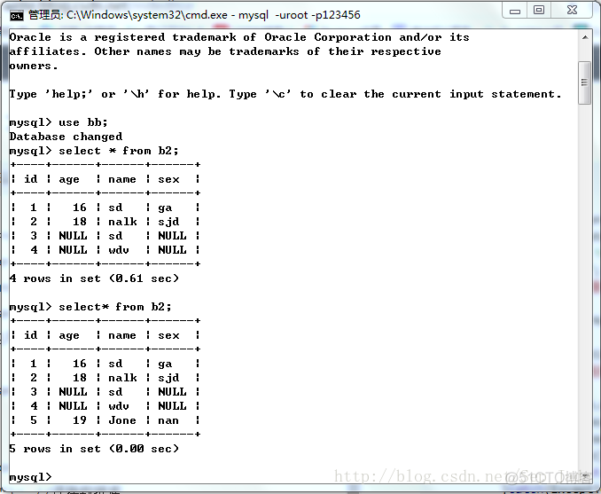 mysql DECLARE mycode INT报错 mysql declare用法_数据库_02