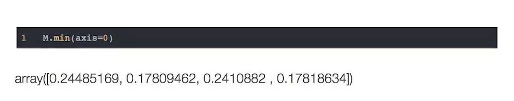 python numpy按行求和 numpy对行求和_NumPy_21