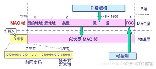 模拟以太网帧发送过程的代码 python 写出以太网帧格式_字段