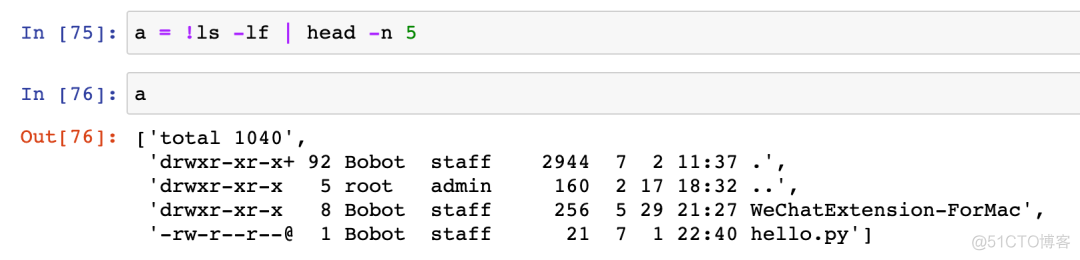 ipython 魔术指令 ipython 魔法命令_Shell_06