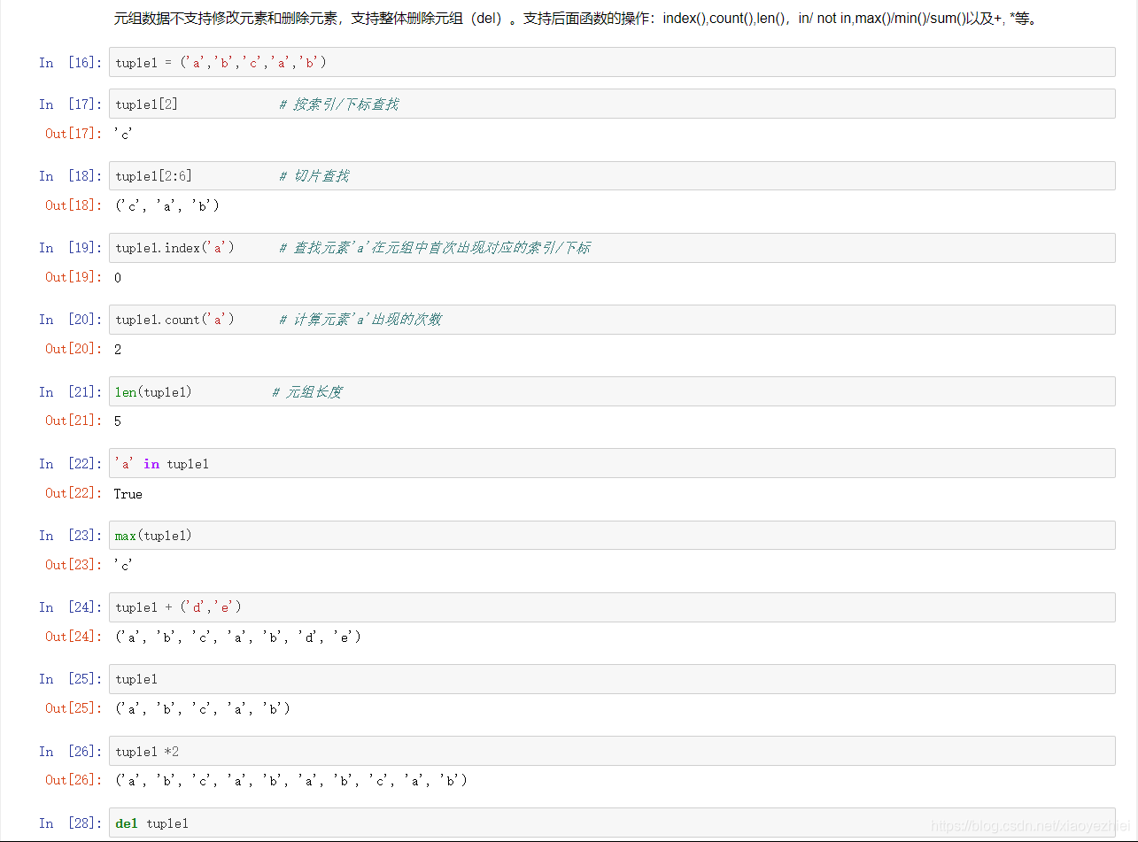 python 组合数据 编程题 python组合数据类型总结_python_03