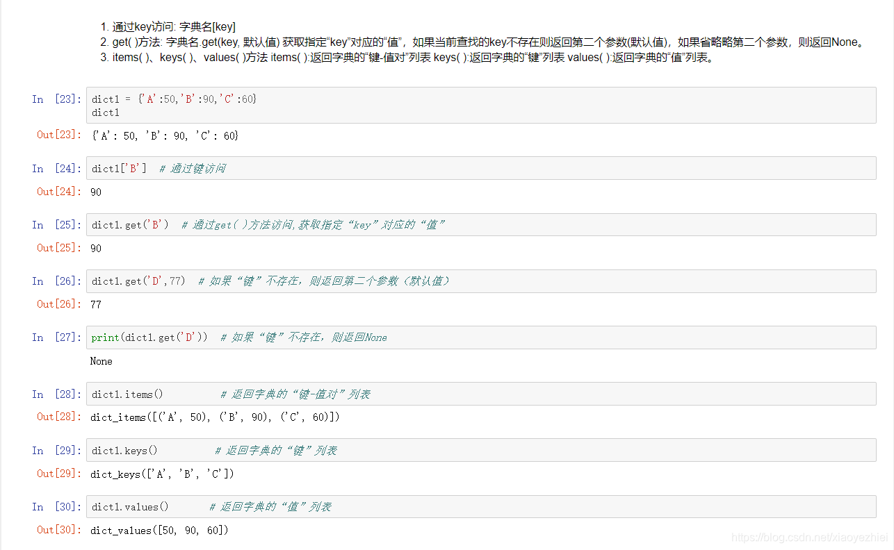 python 组合数据 编程题 python组合数据类型总结_python_11