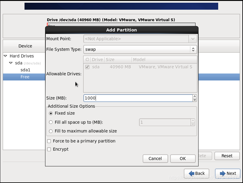 centos中的biosboot是什么分区 centos biosboot分区多大_物理内存_17