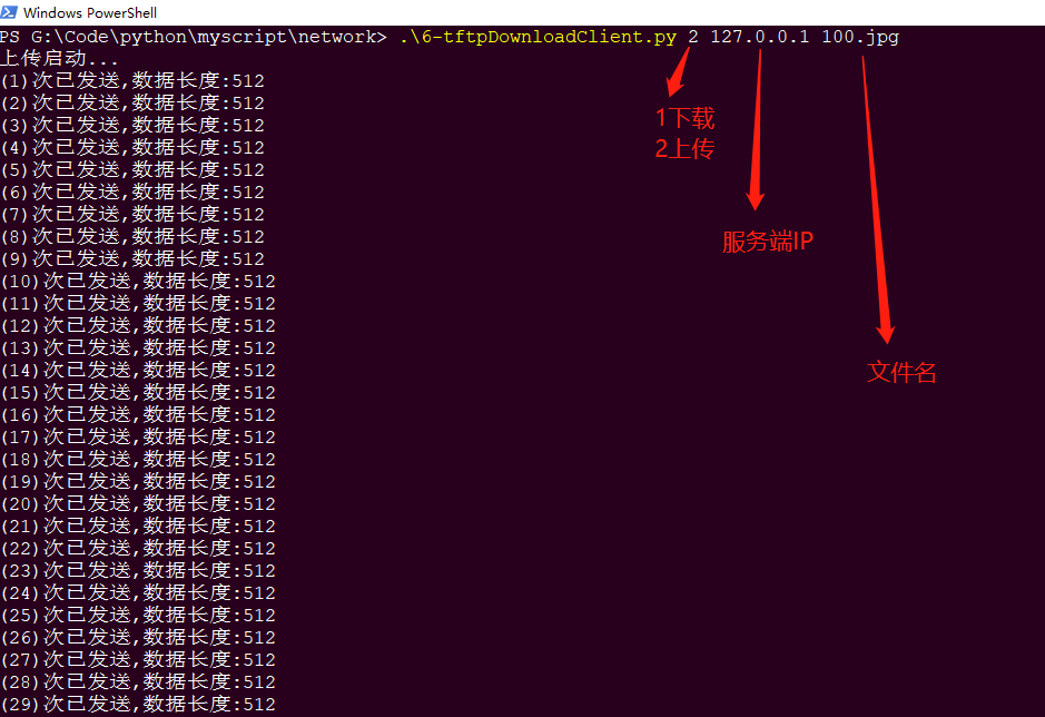 python 构建rtmp服务端 python tftp server_socket_06