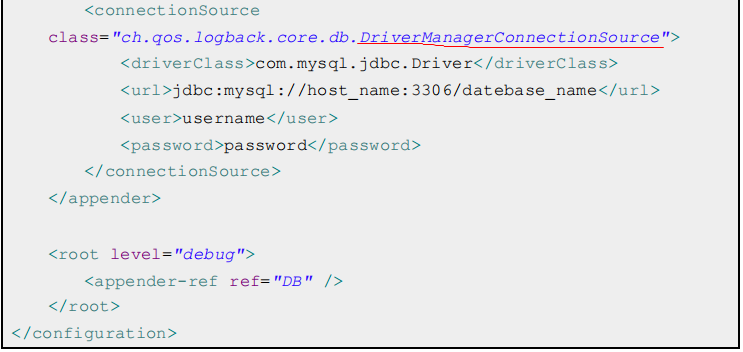 logback 配置mysql日志 logback写入数据库_数据源_05