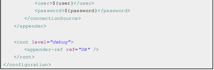 logback 配置mysql日志 logback写入数据库_logback 配置mysql日志_08