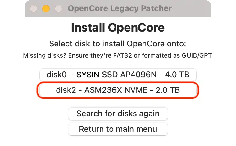 在不受支持的 Mac 上安装 macOS Sonoma (OpenCore Legacy Patcher v1.1.0)_MacBook_09