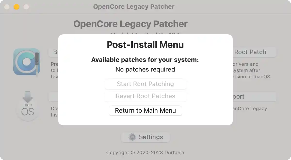 在不受支持的 Mac 上安装 macOS Sonoma (OpenCore Legacy Patcher v1.1.0)_Sonoma_19