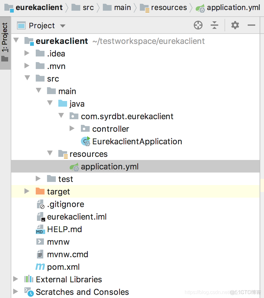 SpringBoot2 整合 Eurkea 实例_maven_03