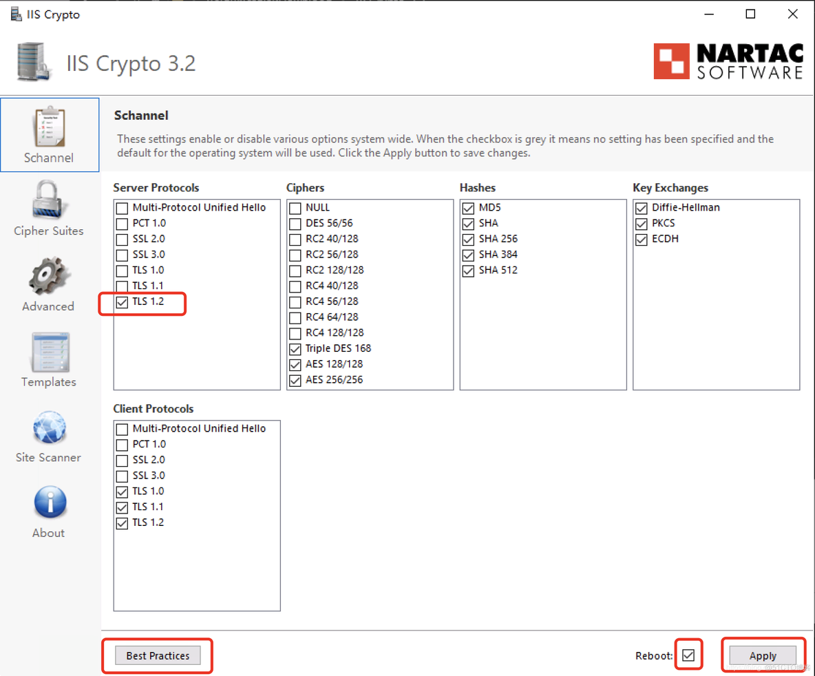 在 Qualys SSL Labs SSL 测试中获得 A+ 评级的秘技 2020版 - Microsoft IIS_SSL Test