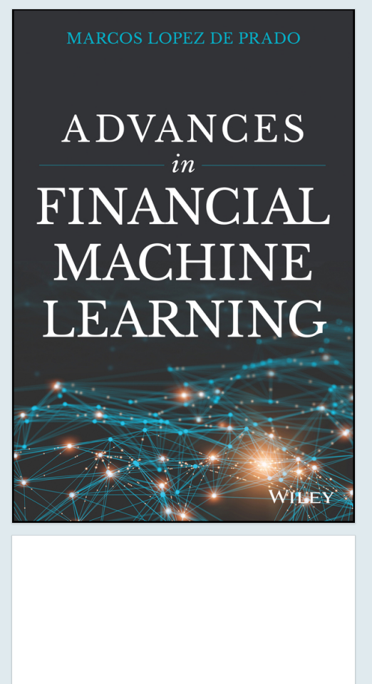 Advances in financial machine 2024 learning