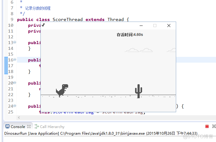 python小恐龙跑步的游戏 恐龙 跑步_python小恐龙跑步的游戏_02