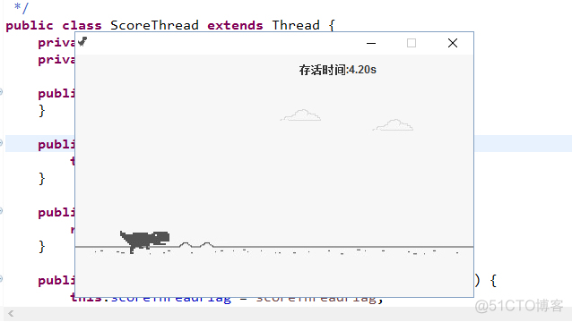 python小恐龙跑步的游戏 恐龙 跑步_Flappy-T-R_06